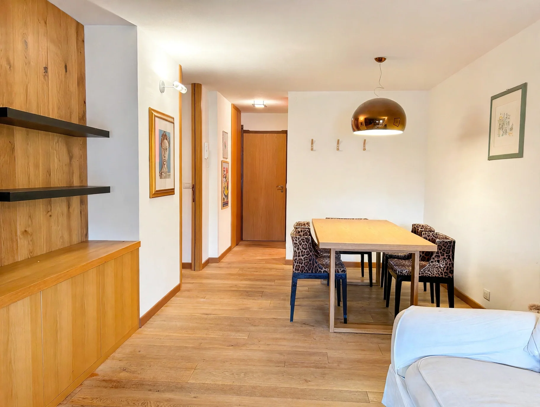 Living e zona pranzo — Sestriere