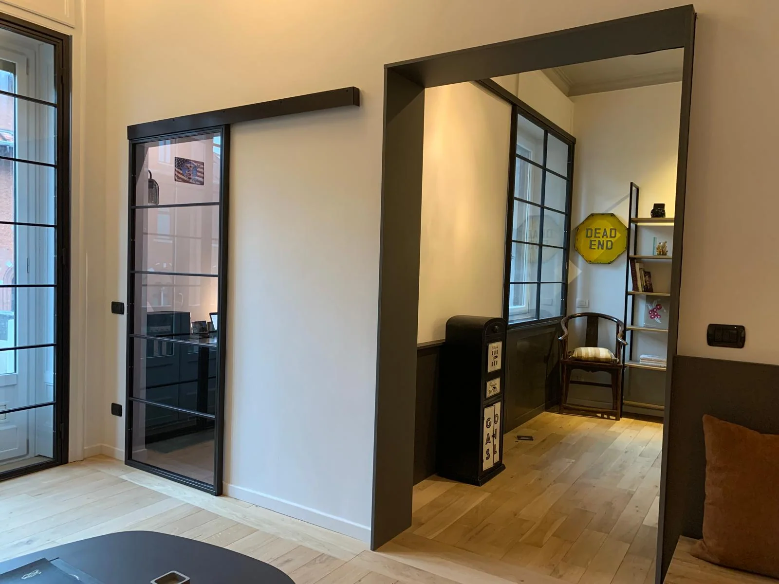 Porta vetrata su misura — Milano