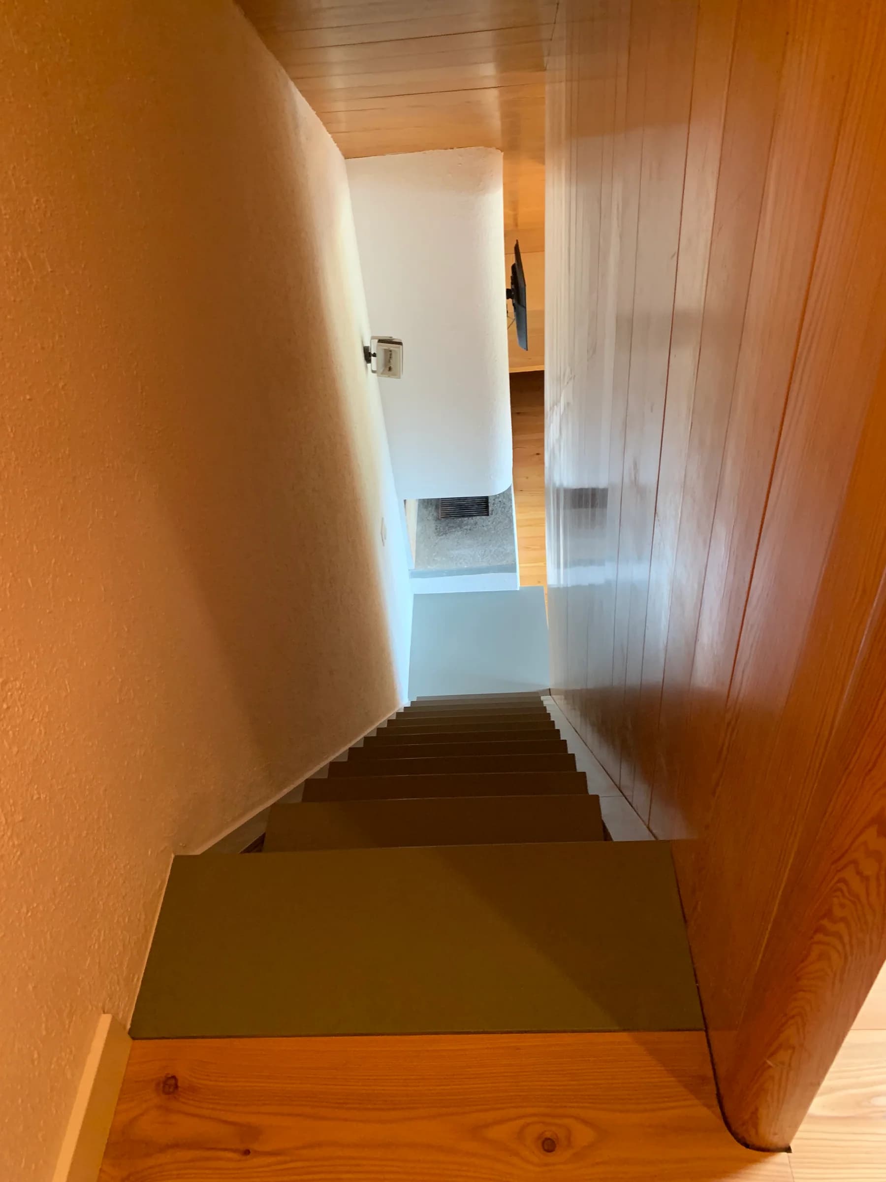 Scala in legno — Sansicario