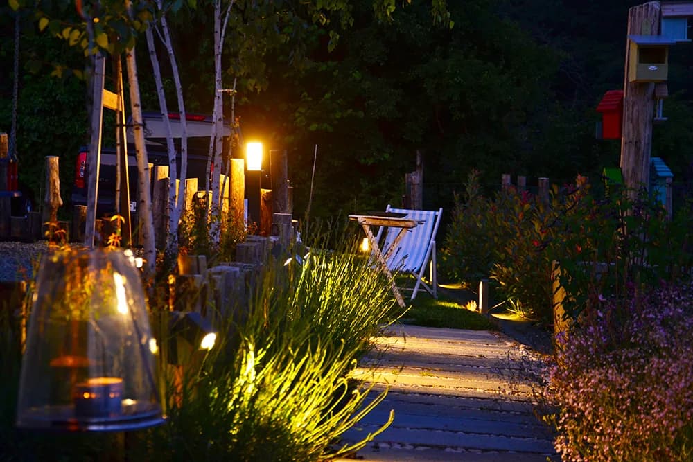 Illuminazione del giardino — Giardini e spazi esterni