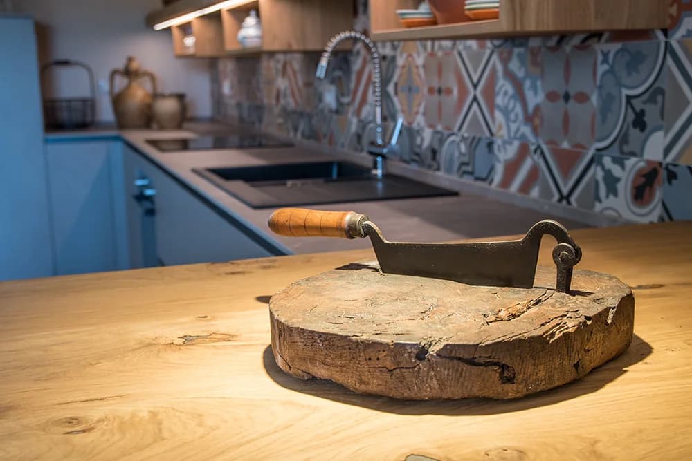 Dettaglio del piano cucina — Saluzzo